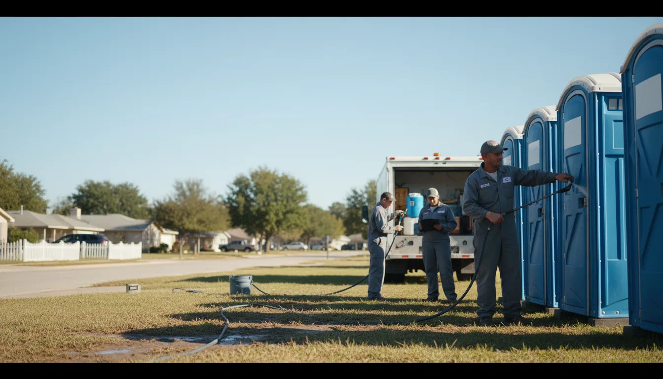 Long-Term Portable Toilet Rental in Houston, AR near me